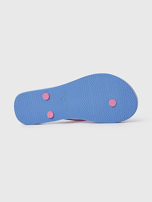 BAY BEACH black slippers  - 5