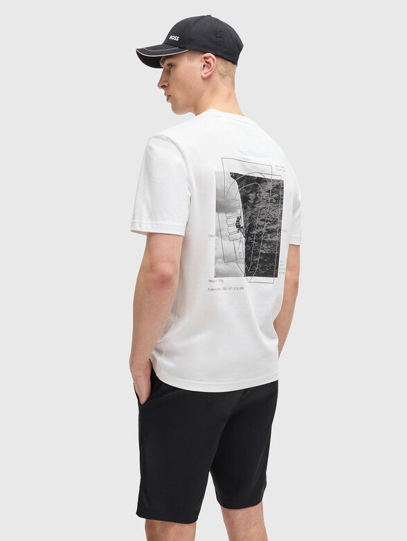 T-shirt with accent print on the back  - 2