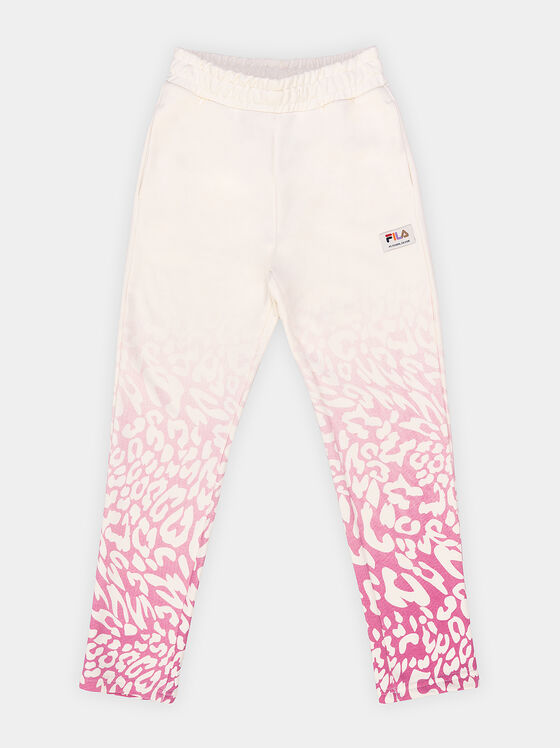Pantaloni sport BRÜHL cu efect iridescent - 1