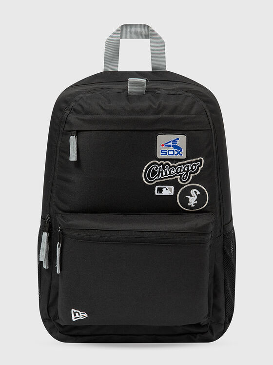 Unisex black backpack - 1