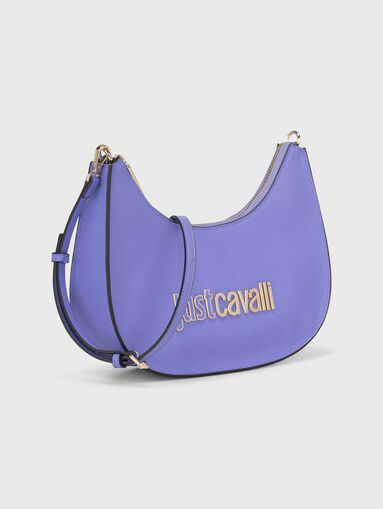Hobo bag with logo accent  - 4