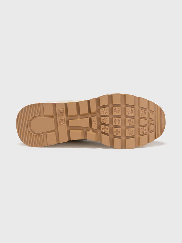 AMAZING 02 leather sneakers with inscription - 5