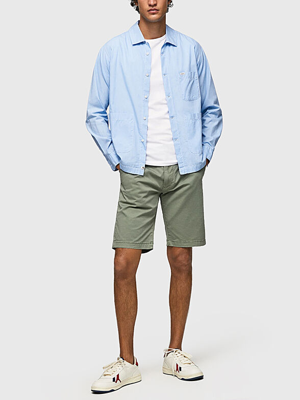 MC QUEEN beige shorts - 4
