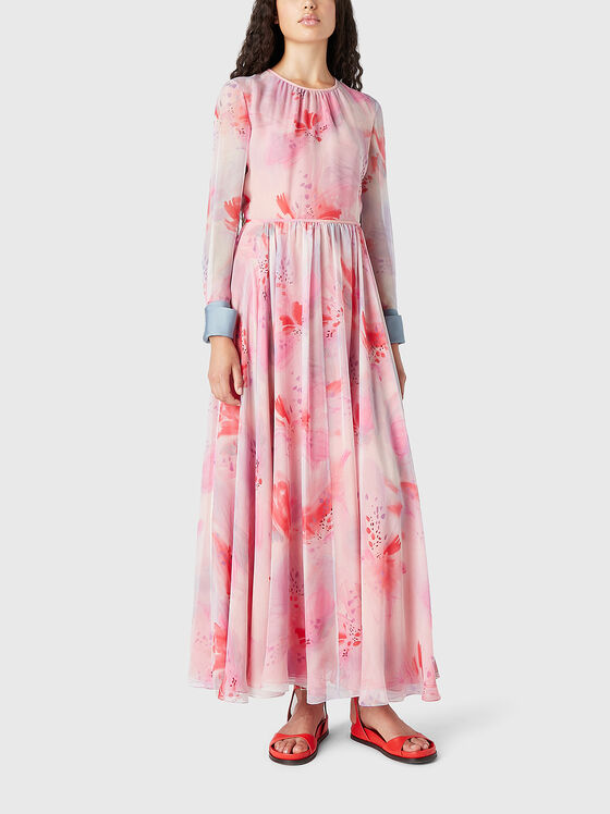 Silk maxi dress - 1