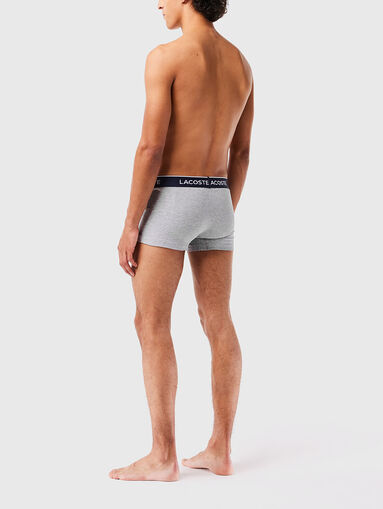 Set of three pairs of boxers in black colour - 3