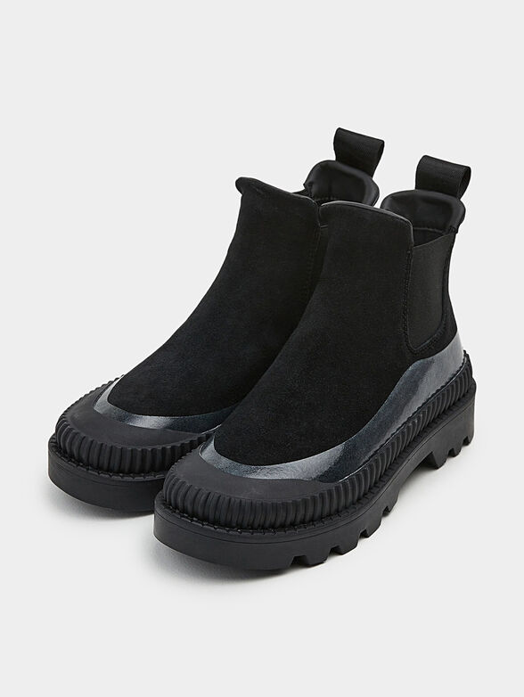 ASCOT YOUNG black slip-on boots - 2