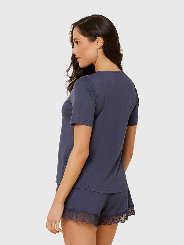 RIB LACE pyjama top - 2