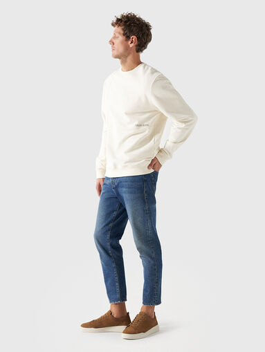 Dark blue logo sweatshirt  - 4
