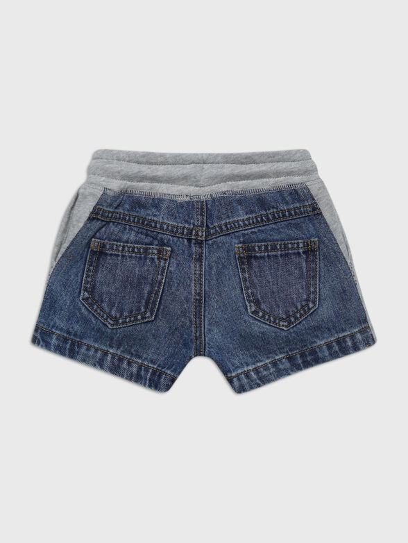 PAMB shorts in jersey and denim - 2