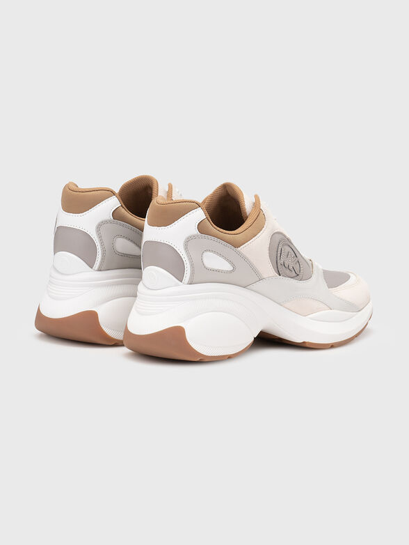 ZUMA leather sports shoes with logo - 3