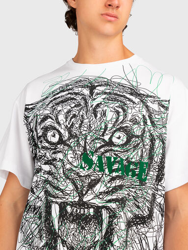 TIGER T-shirt with print  - 5