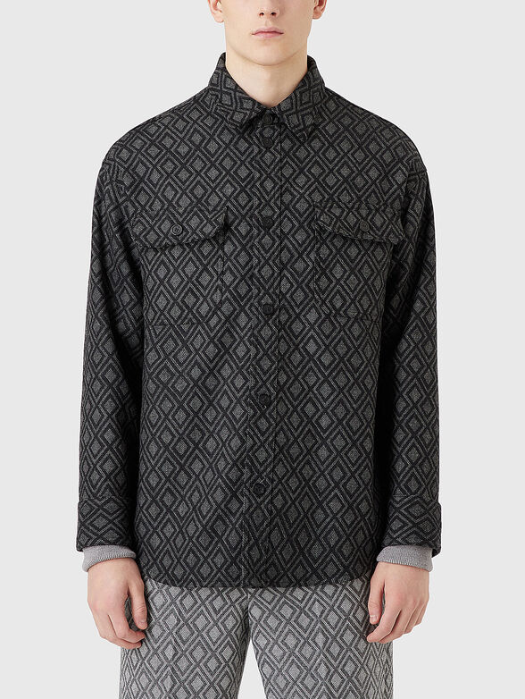 Wool and cashmere shirt - 1