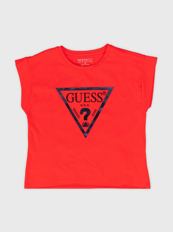 Tricou scurt roșu CORE - 1