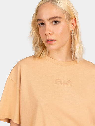 AMALIA  oversized T-shirt with logo  - 3