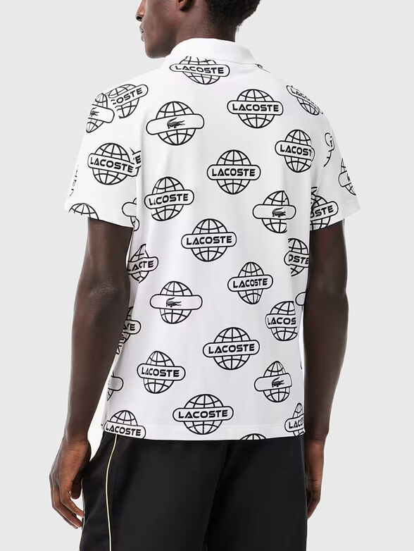 Polo-shirt with logo print - 3