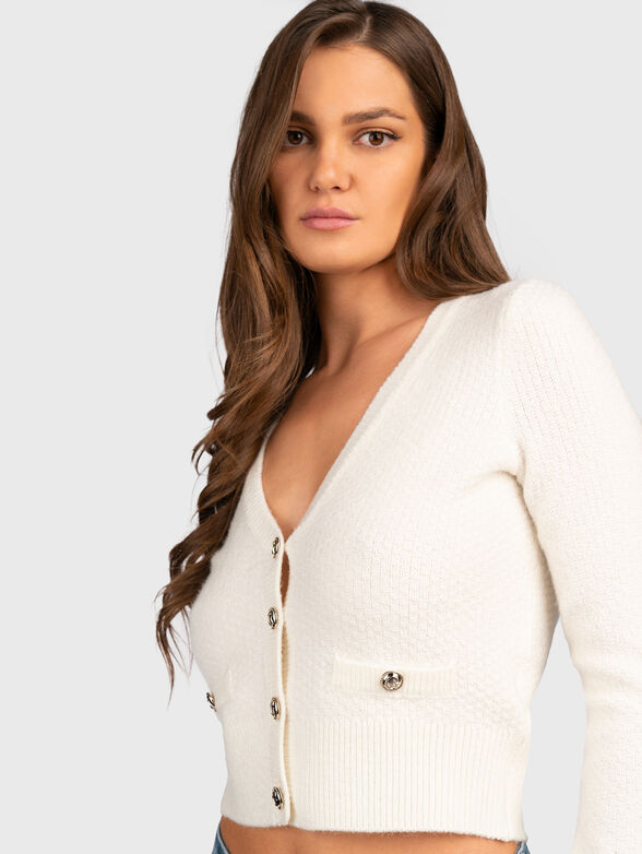 SOPHIE wool blend cardigan - 4