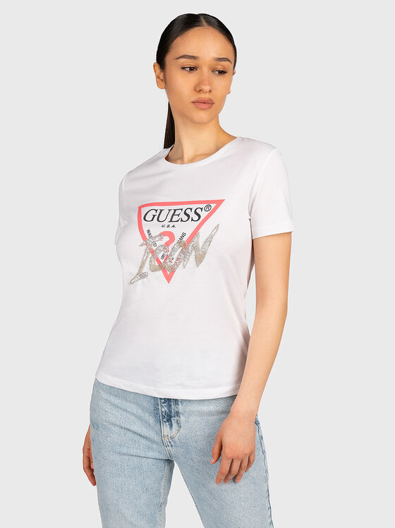 ICON cotton T-shirt  with appliques - 1