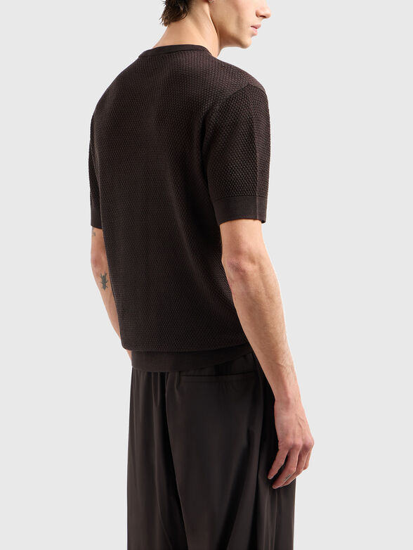 Blouse with short sleeves - 3