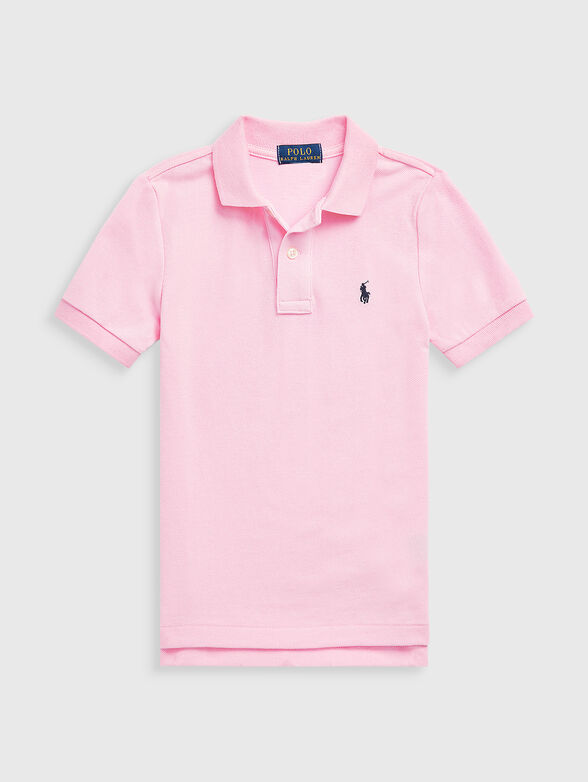 Polo-shirt in pink - 1