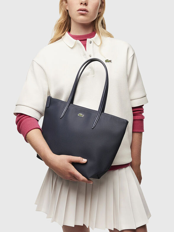 Black tote bag with logo - 2