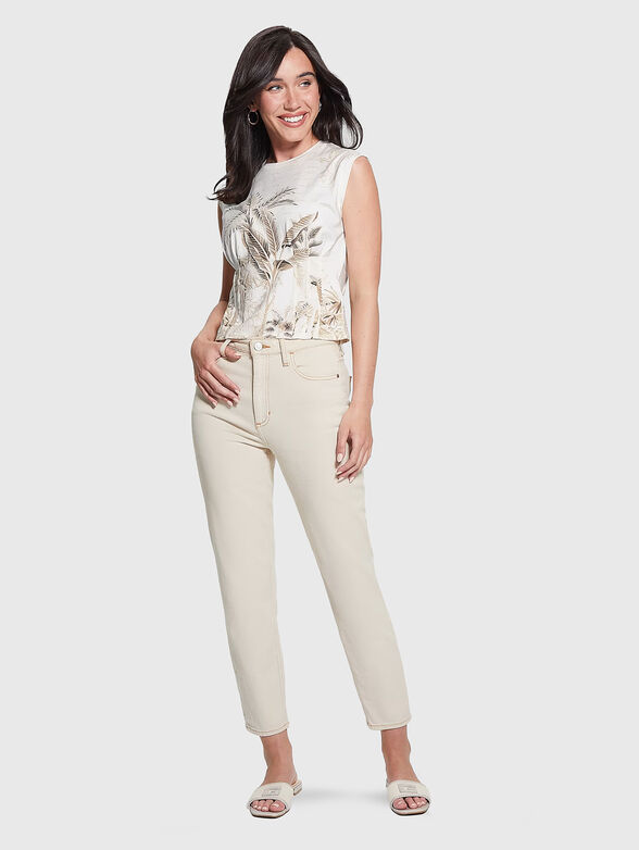 TOBACCO PALMS corset T-shirt - 2