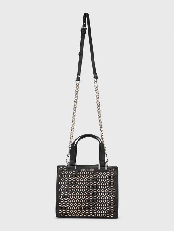 Black bag with epaulettes and carrying case - 4