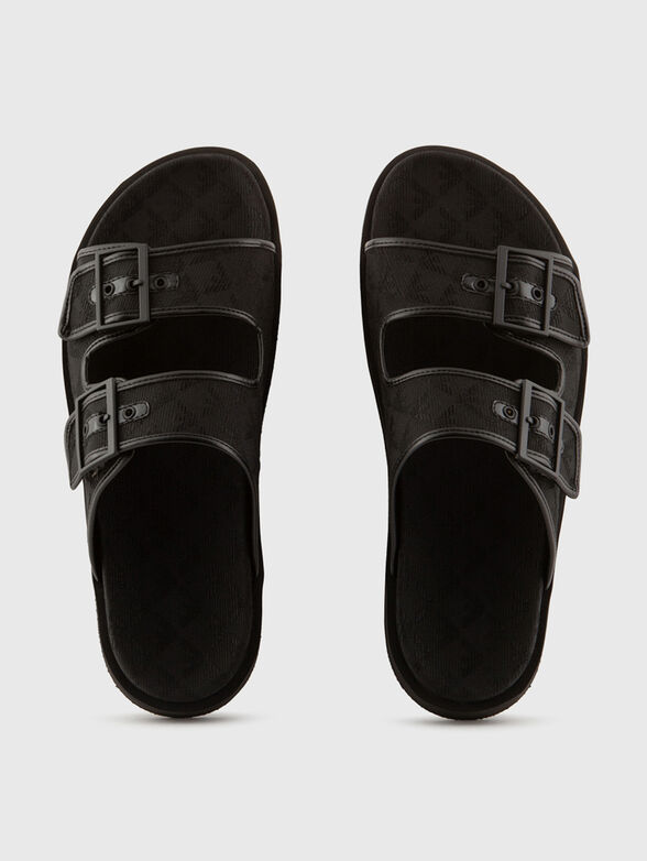 Black slippers - 6
