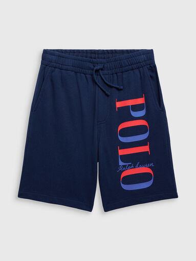 ATHLETIC shorts with logo accent - 4