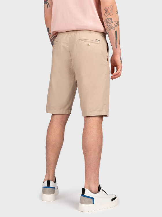 MICK shorts in beige color - 2