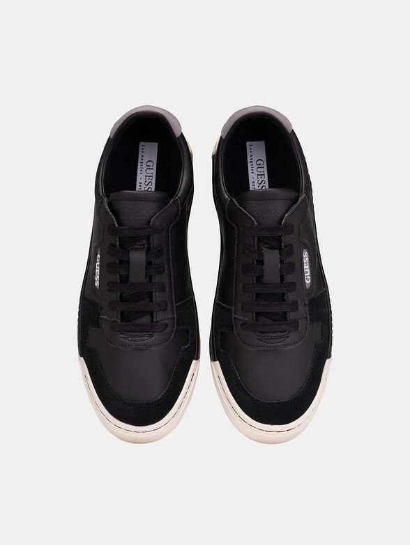 Sneakers with suede inserts - 6