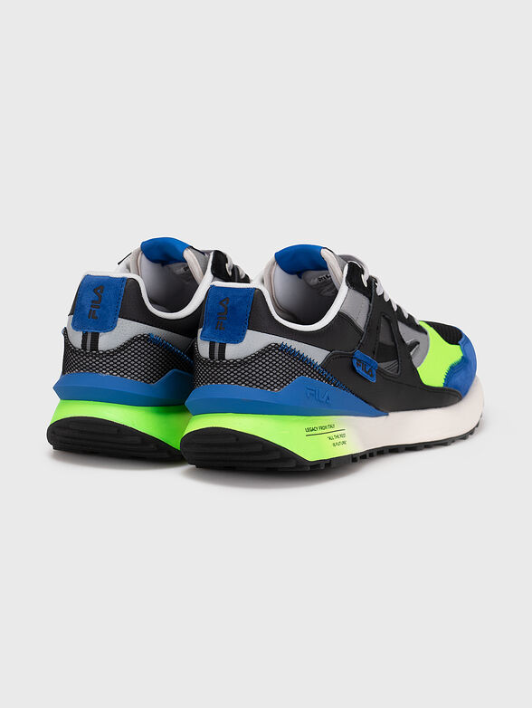 FILA CONTEMPO blue sports shoes with logo - 3