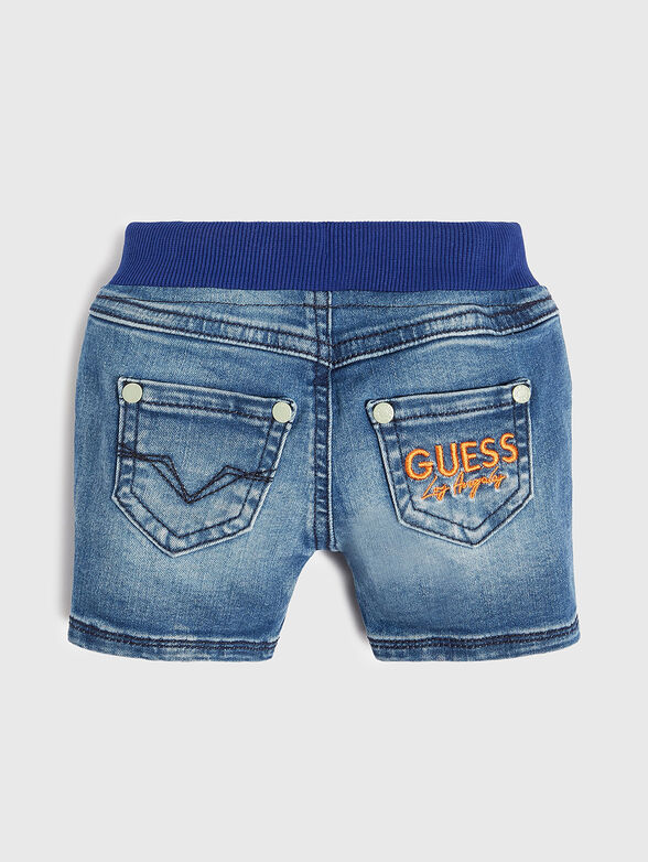 Denim shorts - 2