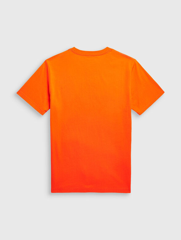 Cotton T-shirt with accent print - 2