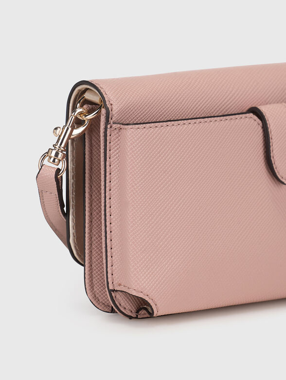 NOELLE crossbody bag with saffiano effect - 6