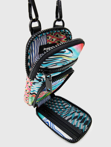 MONE phone case with multicoloured print - 5
