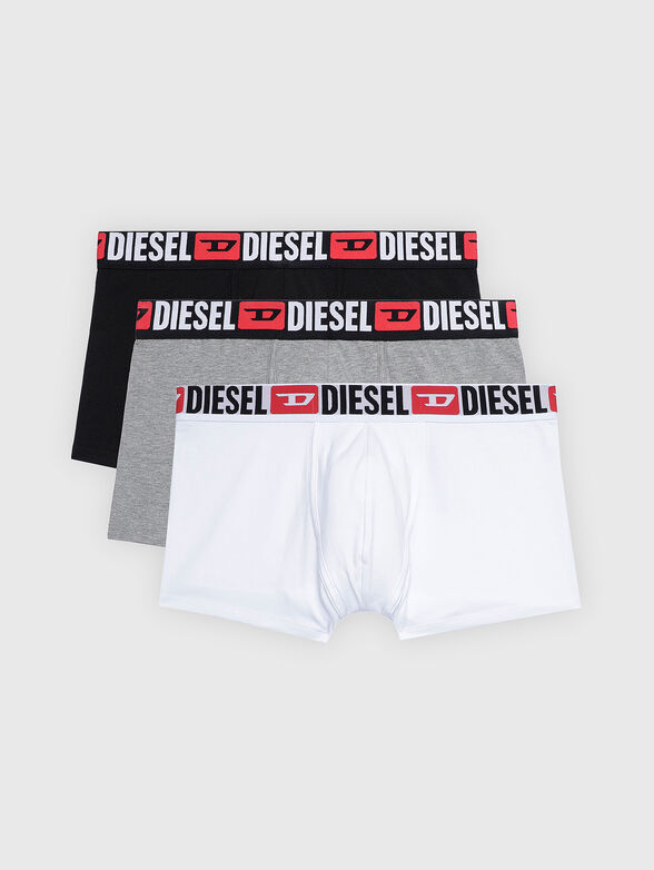 Set of three pairs of boxers in black - 1