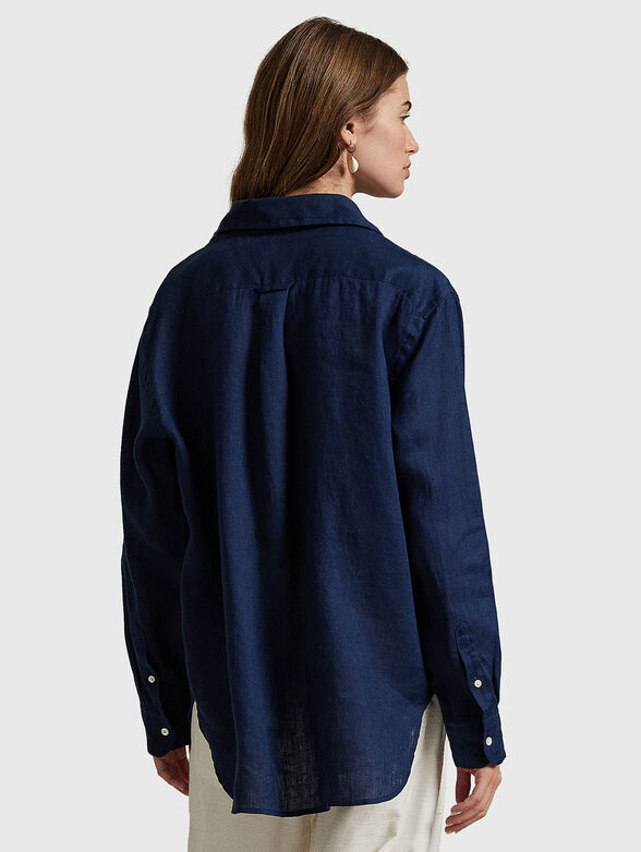 Oversized linen shirt - 3