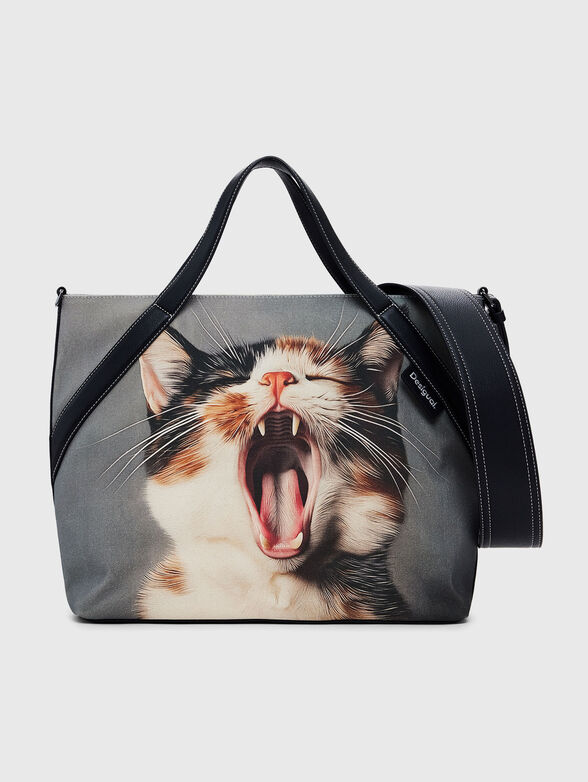 Printed textile shopper bag - 3