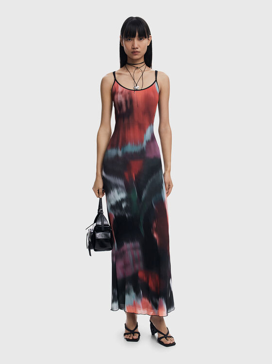 Rochie maxi NOGAL cu imprimeu - 1
