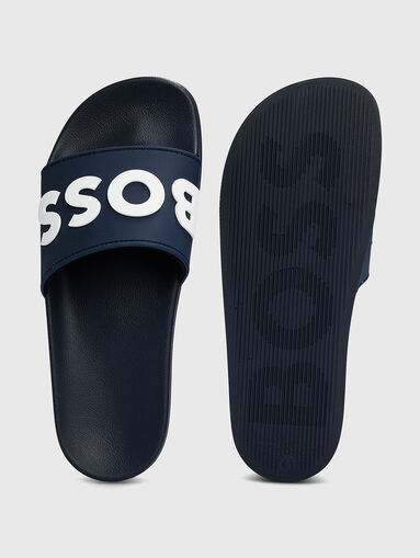 Slippers  with contrasting logo   - 5