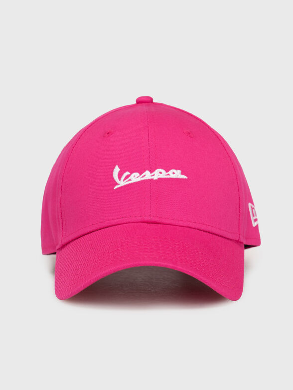  9FORTY VESPA hat with embroidery in fucsia color - 1