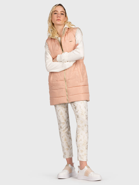 Hooded sweatshirt with shiny accents - 2