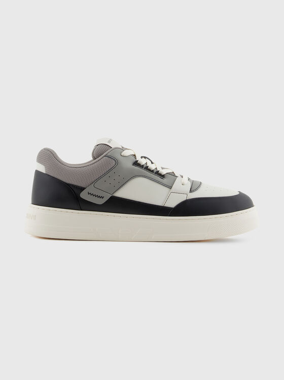 Leather sneakers - 1
