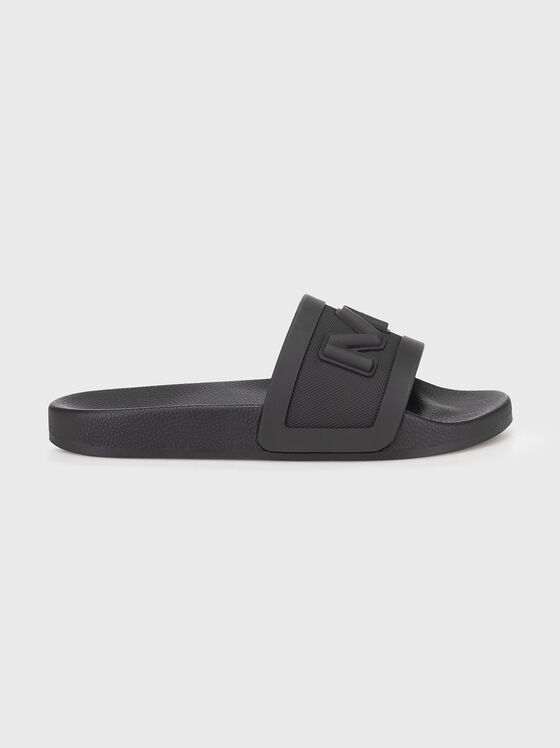 JAKE black beach slippers - 1