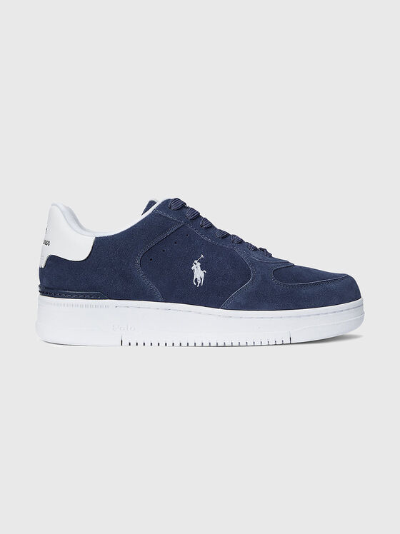 Suede sports shoes - 1