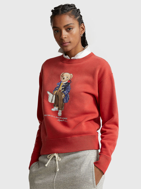Hanorac cu imprimeu Polo Bear - 1