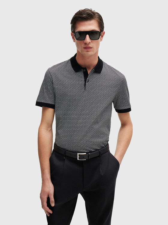 Tricou polo H-PARLAY cu monogramă imprimată - 1