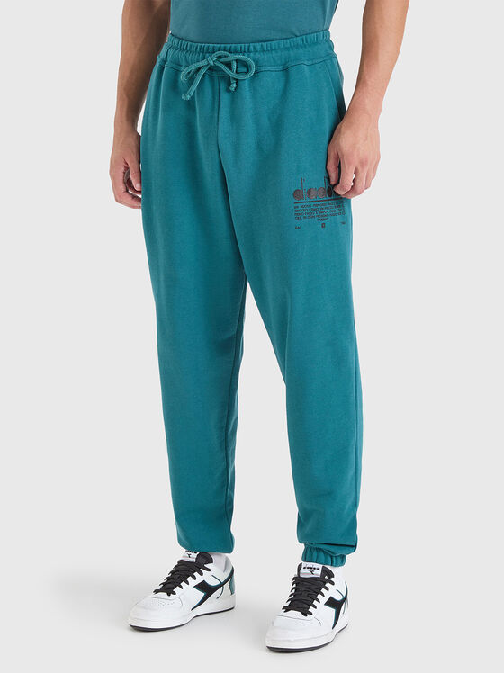 Pantaloni sport din bumbac MANIFESTO - 1