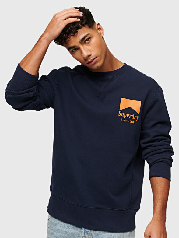 ATHLETIC CLUB blue sweatshirt  - 1