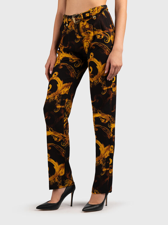 Pantaloni cu curea  - 1